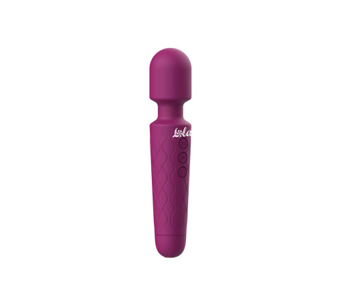 Фиолетовый жезловый вибромассажер Dreaming Wand - 20 см.