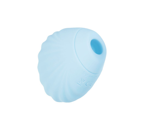 Голубой вакуум-волновой стимулятор клитора Scall