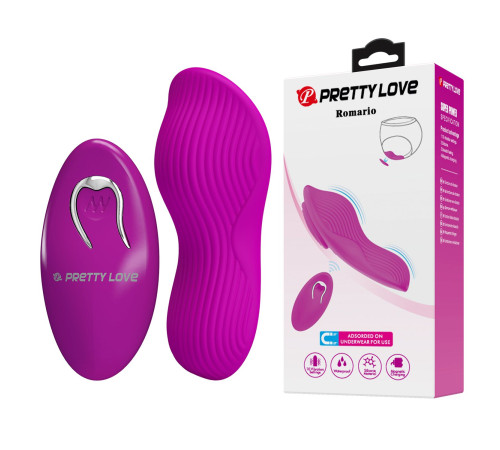Лиловый вибратор в трусики Romario с пультом ДУ