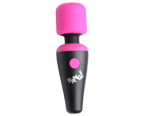 Заказать Розово-черный мини-вибромассажер 10X Vibrating Mini Silicone Wand Заказать Розово-черный мини-вибромассажер 10X Vibrating Mini Silicone Wand