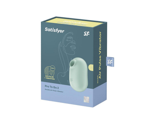 Заказать Мятный вакуумный вибростимулятор клитора Satisfyer Pro To Go 2 Заказать Мятный вакуумный вибростимулятор клитора Satisfyer Pro To Go 2