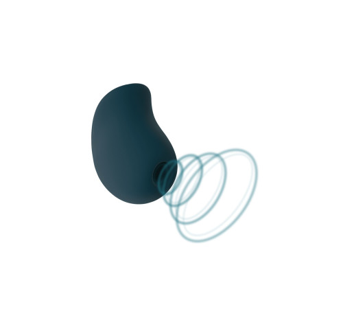 Темно-зеленый вакуум-волновой бесконтактный стимулятор клитора Mea