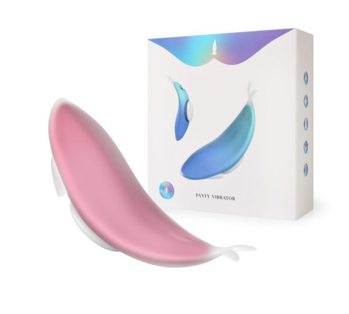 Розовый вибростимулятор Panty Vibrator для ношения в трусиках