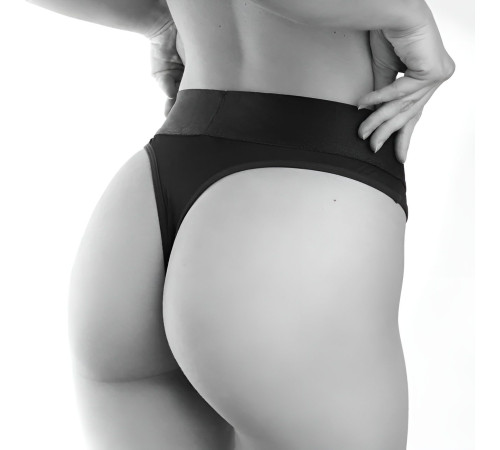 Черные трусики для ношения клиторального стимулятора Panty Lover - size S