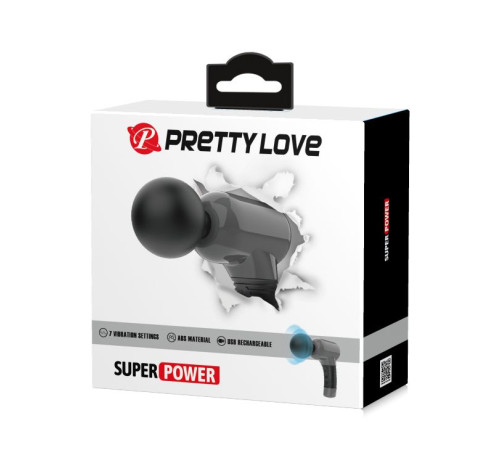 Темно-серый клиторальный вибромассажер Magic Gun - 19,9 см.