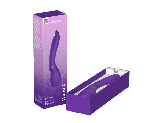 Заказать Фиолетовый жезловый вибратор We-Vibe Wand 2 - 27,3 см. Заказать Фиолетовый жезловый вибратор We-Vibe Wand 2 - 27,3 см.