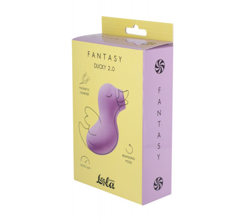Сиреневый вакуум-волновой стимулятор Ducky 2.0