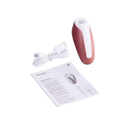 Бронзовый вакуумный массажер Love Breeze