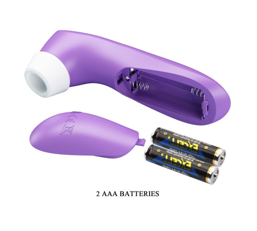 Сиреневый клиторальный стимулятор Breeze
