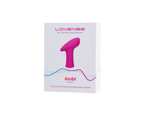 Заказать Ярко-розовая вибропуля Lovense Ambi