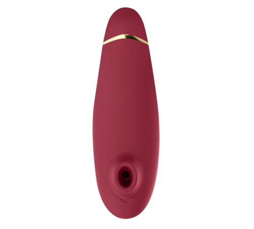 Бордовый клиторальный стимулятор Womanizer Premium 2 Бордовый клиторальный стимулятор Womanizer Premium 2