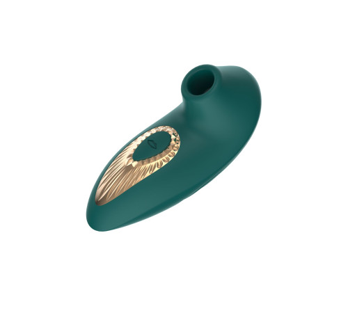 Зеленый вакуумный стимулятор клитора
