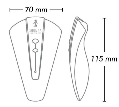 Малиновый клиторальный вибростимулятор OBI