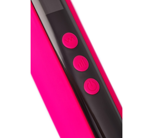 Ярко-розовый wand-вибратор Mashr - 23,5 см.