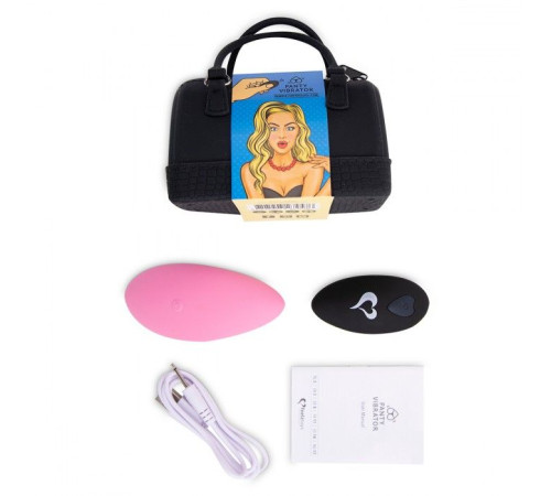 Розовый вибромассажер в трусики с пультом ДУ Panty Vibe Remote Controlled Vibrator