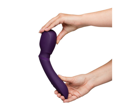 Фиолетовый жезловый вибратор We-Vibe Wand 2 - 27,3 см.