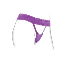 Фиолетовый пояс с вибровкладкой Ultimate G-Spot Butterfly Strap-On