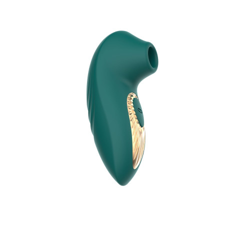 Зеленый вакуумный стимулятор клитора