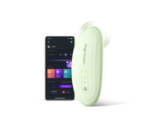 Заказать Зеленый вибромассажер в трусики Magic Motion Nyx - 8,8 см. Заказать Зеленый вибромассажер в трусики Magic Motion Nyx - 8,8 см.