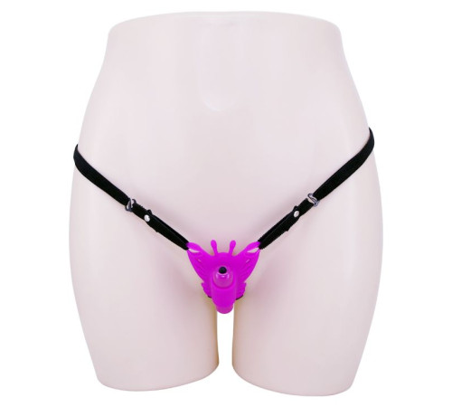 Лиловая вибробабочка на ремешках Sloane