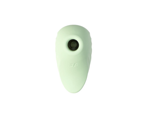 Заказать Салатовый вакуум-волновой стимулятор клитора Satisfyer Pearl Diver