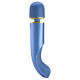 Заказать Синий wand-вибромассажер Colorful Massager - 24 см.