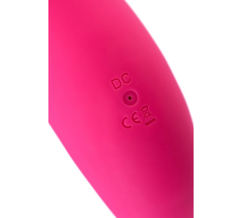 Ярко-розовый многофункциональный стимулятор клитора Blossy