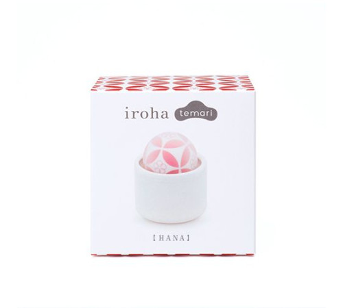 Белый вибромассажёр Temari Hana