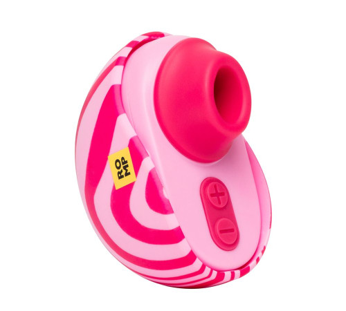 Розовый бесконтактный клиторальный стимулятор Romp Spin