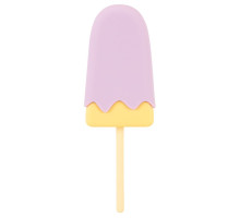 Сиреневый мини-вибратор в форме пломбира Vibrating Popsicle