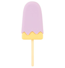 Сиреневый мини-вибратор в форме пломбира Vibrating Popsicle
