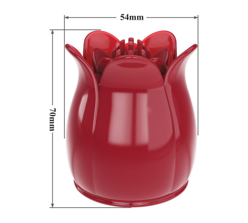 Красная насадка для wand-массажера