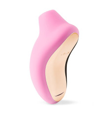 Розовый звуковой массажер клитора Sona Cruise - 11,5 см.