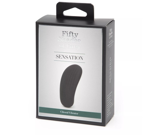 Черный клиторальный вибратор Sensation Clitoral Vibrator