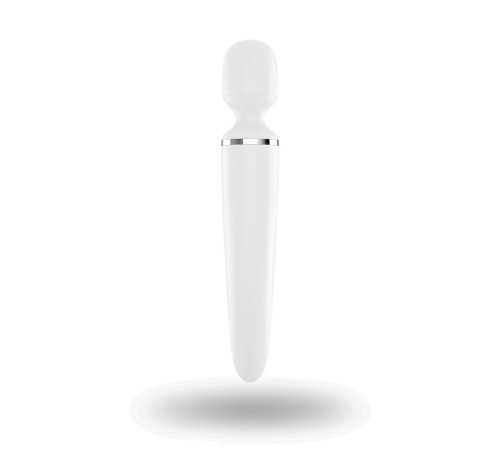 Белый вибратор Satisfyer Wand-er Woman Белый вибратор Satisfyer Wand-er Woman