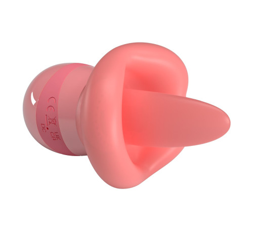 Розовый клиторальный стимулятор Kylee