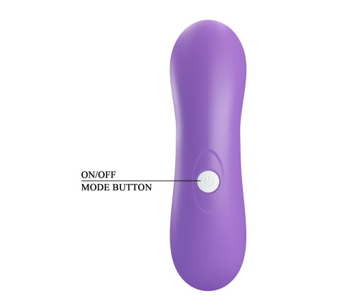 Сиреневый клиторальный стимулятор Breeze