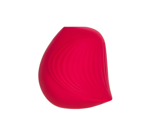 Красный вакуум-волновой стимулятор клитора Birdie