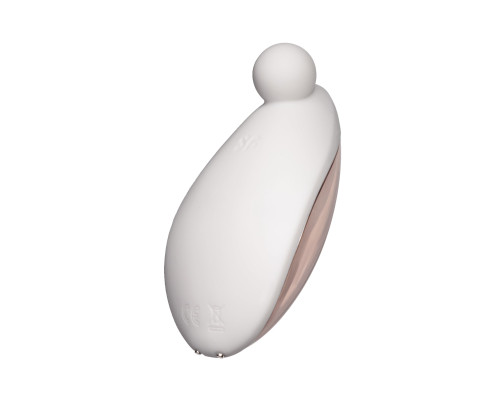 Заказать Белый вибростимулятор клитора Satisfyer Spot On 2