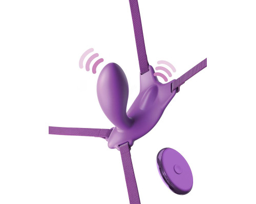 Заказать Фиолетовый пояс с вибровкладкой Ultimate G-Spot Butterfly Strap-On Заказать Фиолетовый пояс с вибровкладкой Ultimate G-Spot Butterfly Strap-On