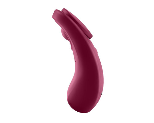 Заказать Бордовый бесшумный вибромассажер в трусики Sexy Secret Заказать Бордовый бесшумный вибромассажер в трусики Sexy Secret