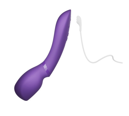 Фиолетовый жезловый вибратор We-Vibe Wand 2 - 27,3 см.