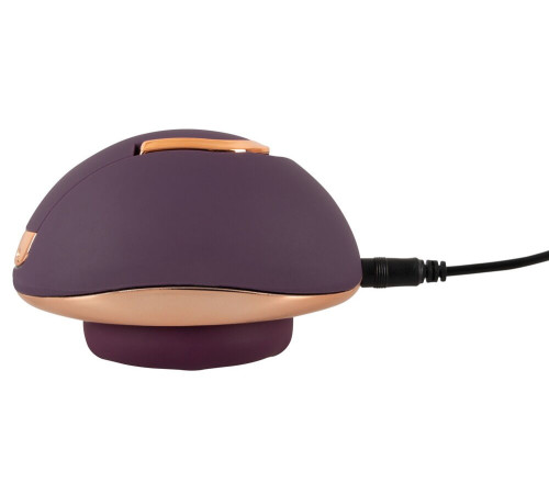 Фиолетовый вращающийся массажёр для вульвы Rotating Vulva Massager