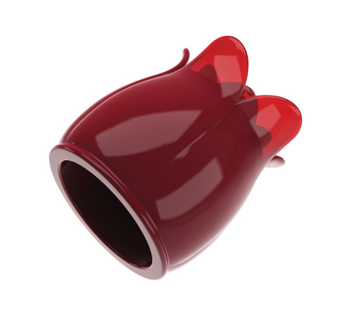 Красная насадка для wand-массажера