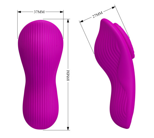 Лиловый вибратор в трусики Romario с пультом ДУ