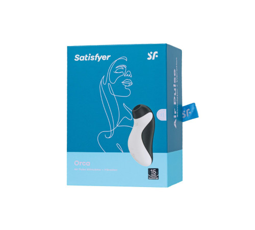 Вакуумный стимулятор клитора в форме косатки Satisfyer Orca Вакуумный стимулятор клитора в форме косатки Satisfyer Orca