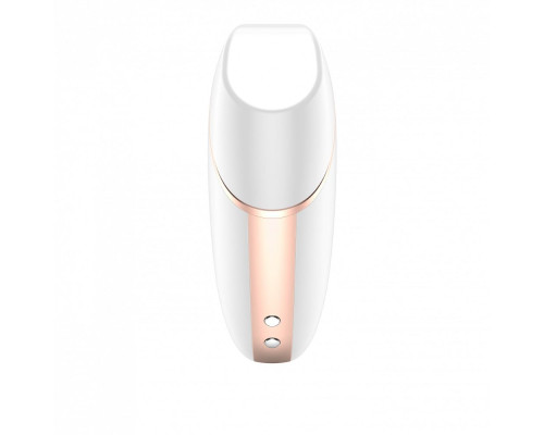 Заказать Белый вакуум-волновой вибростимулятор Satisfyer Love Triangle