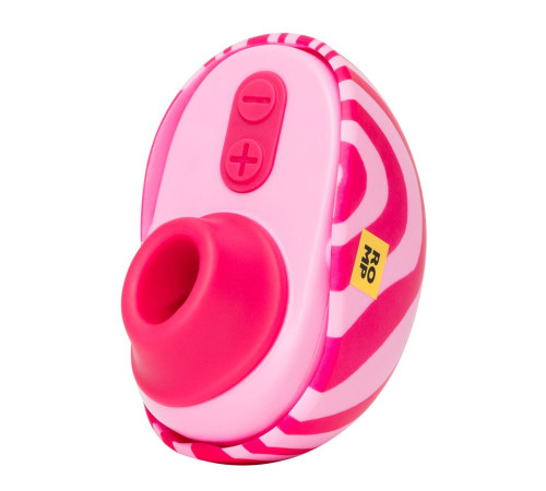 Розовый бесконтактный клиторальный стимулятор Romp Spin