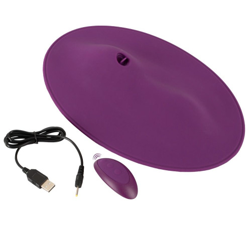 Фиолетовая подушка-вибромассажер Vibepad 2