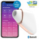 Заказать Белый вакуум-волновой вибростимулятор Satisfyer Love Triangle